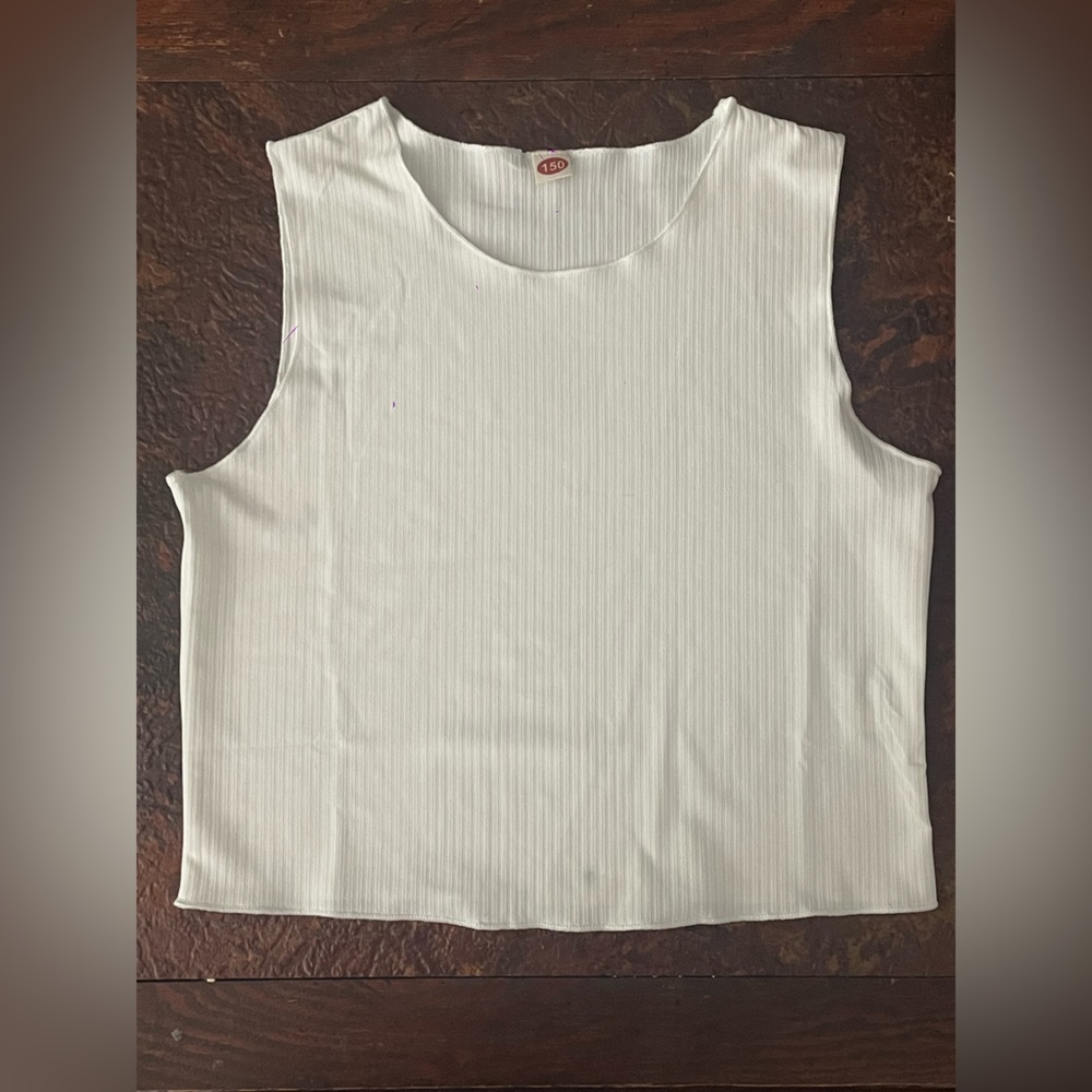 White Crop Top